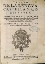 Tesoro de la lengua castellana, o española