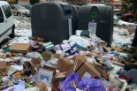 La basura acumulada en Madrid tras el temporal vuelve a poner al descubierto el leonino contrato firmado por Ana Botella