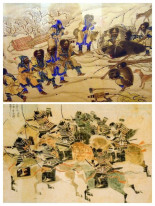 El lobo en la tierra de los cazadores de osos. Los Mongoles contra los Ainu