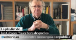 "Ya es hora de que los españoles puedan decidir entre monarquía o república" Ian Gibson