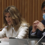 "Solo suben en el escalafón si se agarran bien fuerte a una coleta". Un diputado del PP a Yolanda Díaz