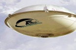 Este dirigible parece un OVNI, en realidad es ruso y promete hasta 600 toneladas de carga