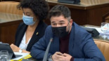 Fuerte bronca entre De los Cobos y Rufián en la comisión 'Kitchen': "No me vacile, que no está en un cuartel"
