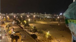 Una neumóloga fotografía un botellón desde la planta covid del Hospital del Mar