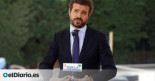Casado hace campaña en un colegio concertado y religioso de Madrid: "Hay que evitar el adoctrinamiento"