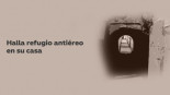 Una mujer encuentra un refugio antiaéreo de la Segunda Guerra Mundial en el sótano de su casa