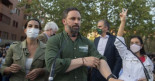 Santiago Abascal encuentra en Vallecas lo que estaba buscando
