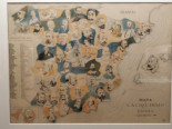 El mapa temático de los caciques en España