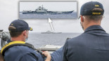 Grupos de portaviones de China y EE.UU., concentrados en el mar de la China Meridional ENG
