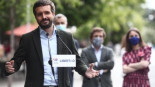 Casado dice a Iglesias que “hay que estar en los debates”, donde Ayuso ha dado plantón