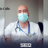 "Aplaude con tu voto": la campaña de sanitarios madrileños que busca llevar los aplausos de las 8 al 4-M