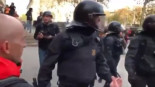 Un juez anula la sanción al mosso que dijo: "la república no existe, idiota"