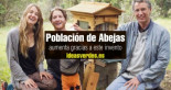 Padre e hijo logran aumentar la población mundial de abejas