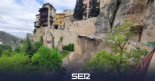 Se derrumba la calle que une las Casas Colgadas de Cuenca con el puente de San Pablo