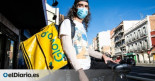 Ataques a varios riders en los chats de las asociaciones afines a Glovo y Deliveroo: "Hay que troncharles las piernas"