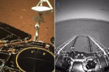 Primeras imágenes del rover chino Zhurong en la superficie de Marte