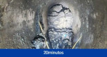 Retiran una masa de toallitas de 200 toneladas que estaba provocando inundaciones en casas