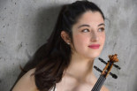 La violinista granadina María Dueñas, ganadora del prestigioso Concurso Yehudi Menuhin