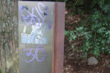 El castro de Alobre en Vilagarcía vandalizado tan solo un mes después de la inauguración [GAL]