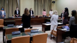 Vox boicotea el minuto de silencio del Congreso por 6 mujeres asesinadas