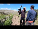 Familia palestina de granjeros se las ve con unos colonos israelíes y sus vacas