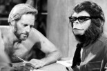 Fotografías del proceso de maquillaje y caracterización para El planeta de los simios (1968)