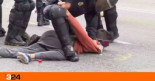 El chico de la sudadera naranja en las protestas por la sentencia del procés, absuelto (CAT)