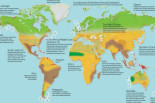Así quedará el mundo cuando las temperaturas hayan ascendido hasta 4º C por encima de la media