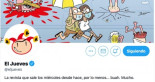 El Jueves ; se pronuncia tras el señalamiento de Vox con un tuit para enmarcar