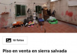 Ponen a la venta en Idealista la casa en la que un día antes Manuela y sus cuatro hijos fueron desahuciados