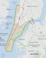 Un plan para ampliar el suelo de la ciudad de Manhattan en 7 millones de metros cuadrados sobre las aguas
