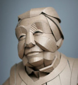 Las esculturas de cartón de Warren King