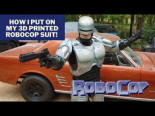 De cómo me puse mi traje de Robocop impreso en 3D. Paso a paso. [ENG]