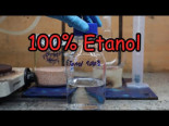 Haciendo etanol del 100% a partir de vodka (y me bebo un chupito)