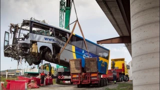 El conductor del autobús siniestrado en Avilés con cinco muertos se enfrenta a pena de cárcel y una indemnización de 1,4 millones
