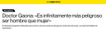 Las mentiras del doctor Gaona
