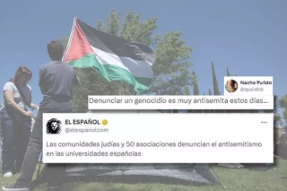 El último bulo de 'El Español' para deslegitimar las protestas contra el genocidio en las universidades españolas