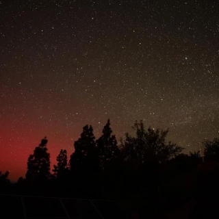 Canarias también disfruta del espectáculo de las auroras boreales