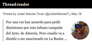 ¿Nadie va a dimitir o ser sancionado en La Razón o en el ABC cuando difunden este bulo 10 horas después de la polémica y mucho después de que la alcaldesa reconociese el error?