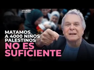 Un exasesor estadounidense: "Matamos 4000 niños palestinos, no es suficiente"