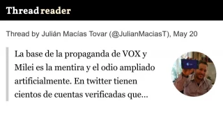 El hashtag #PedroVigilaATuEsposa fue lanzado por el equipo digital de Milei que dispone de más de 50.000 cuentas falsas