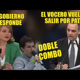 El vocero presidencial de Milei, miente ante una periodista española que le acorrala, y se va sin indicar ninguna fuente