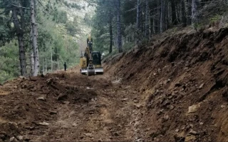 Destrozan la ladera sur de la Najarra en el Parque Nacional de la Sierra de Guadarrama