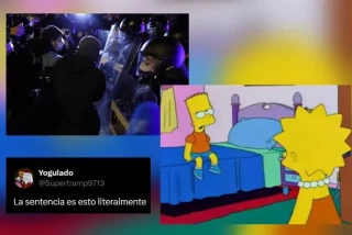 Indignación con la sentencia sobre la manifestante que perdió un ojo: "Se llama Justicia porque el coño de la Bernarda estaba cogido"