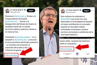 ¿Por qué cita Israel a Feijóo en sus ataques contra España? La elocuente coletilla en los tuits de su ministro de Exteriores