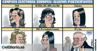 Campaña europea: algunos participantes