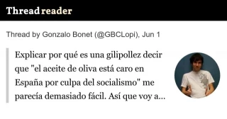 Hilo explicando por qué debería prohibirse la retención de stock en bienes de 1ª necesidad