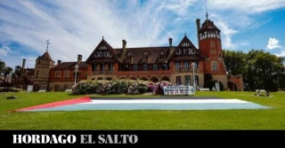 Protesta contra la actuación de Andrés Calamaro en Donostia por apoyar el régimen sionista de Israel