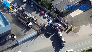 Un desguace de Vilagarcía importaba vehículos con residuos tóxicos del Reino Unido sin autorización