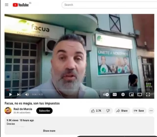 Un ultraderechista, condenado a indemnizar con 30.000 euros a Rubén Sánchez por inventar que es cocainómano | FACUA